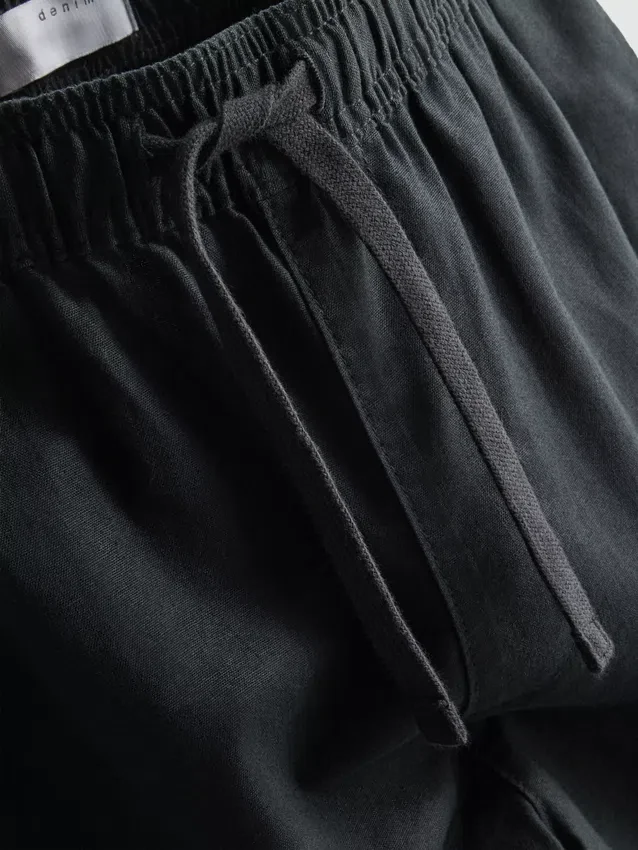 Pantalones cargo con cordón