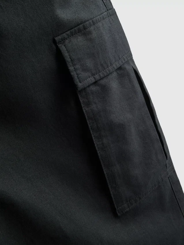 Pantalones cargo con cordón