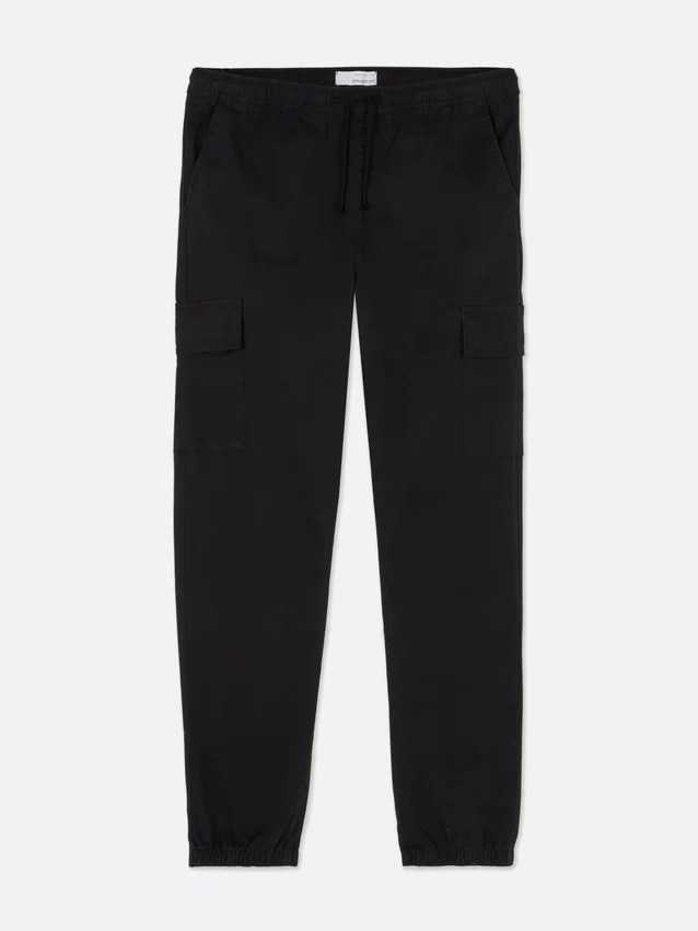Pantalones cargo con dobladillo
