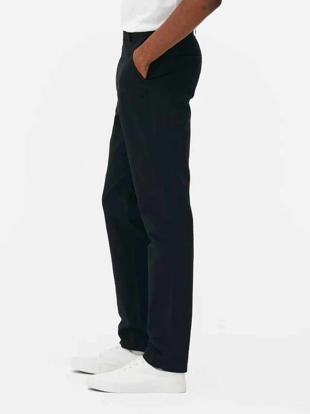 Pantalones chinos ajustados elásticos