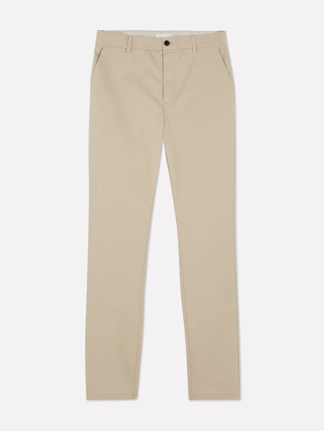 Pantalones chinos ajustados elásticos