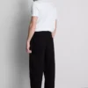 Pantalones chinos holgados de talle medio