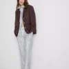 Pantalones con cordón y rayas Oxford