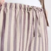 Pantalones con cordón y rayas Oxford
