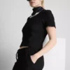 Pantalones cortos arrugados con cordón