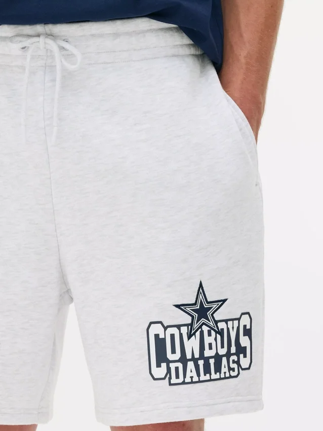 Pantalones cortos con cordón de la NFL de los Dallas Cowboys