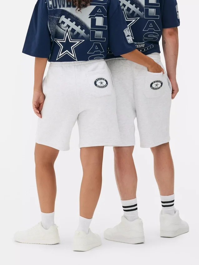 Pantalones cortos con cordón de la NFL de los Dallas Cowboys