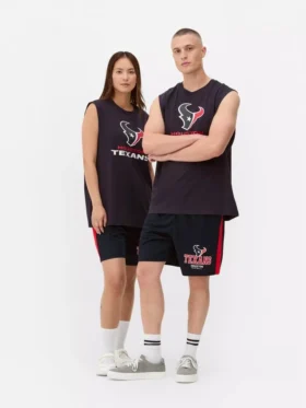 Pantalones cortos con cordón de la NFL de los Houston Texans