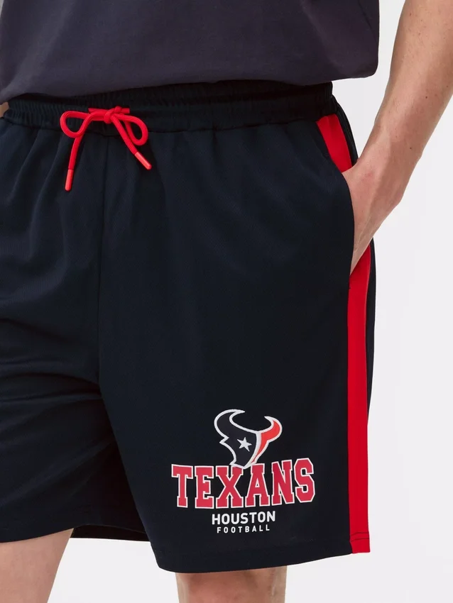 Pantalones cortos con cordón de la NFL de los Houston Texans