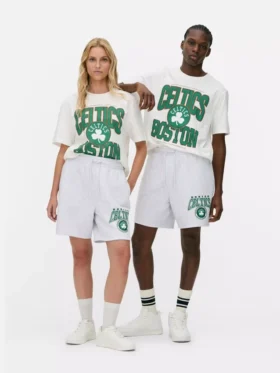 Pantalones cortos con cordón de los Boston Celtics de la NBA