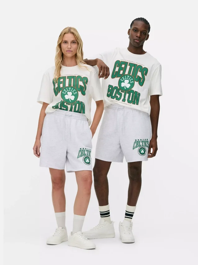 Pantalones cortos con cordón de los Boston Celtics de la NBA