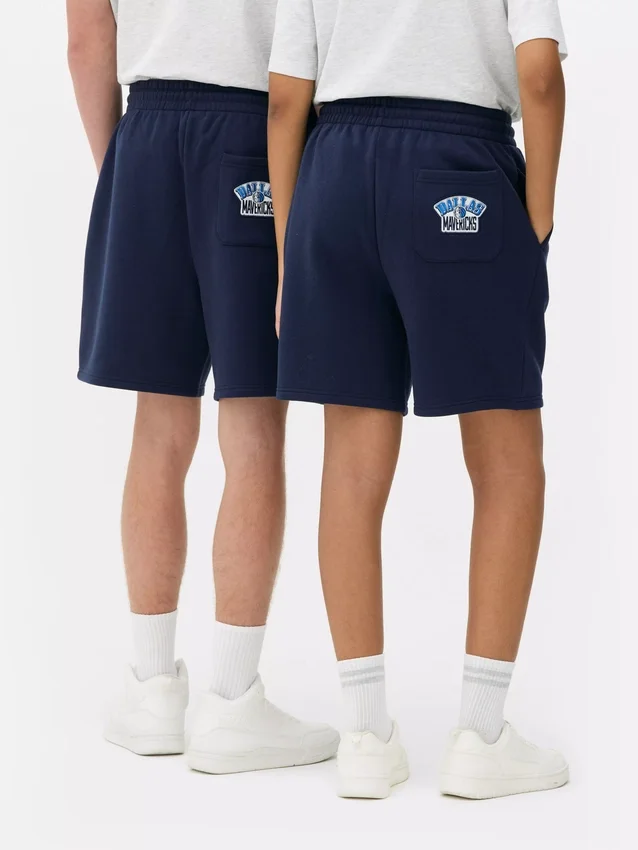 Pantalones cortos con cordón de los Dallas Mavericks de la NBA