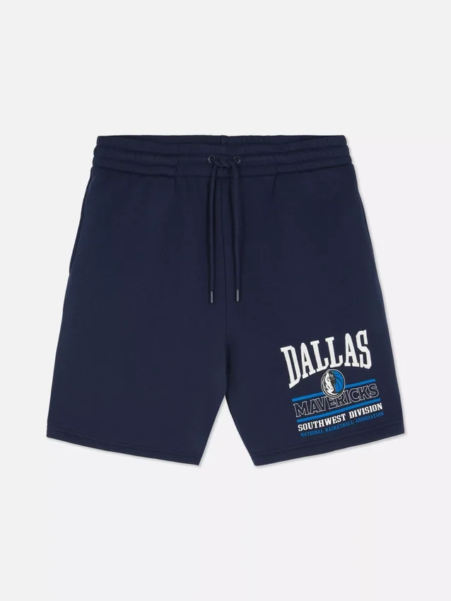 Pantalones cortos con cordón de los Dallas Mavericks de la NBA