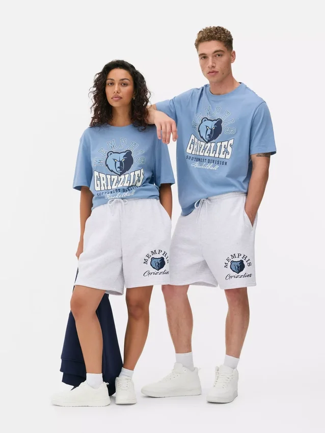 Pantalones cortos con cordón de los Memphis Grizzlies de la NBA