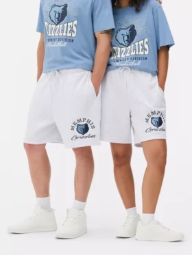 Pantalones cortos con cordón de los Memphis Grizzlies de la NBA