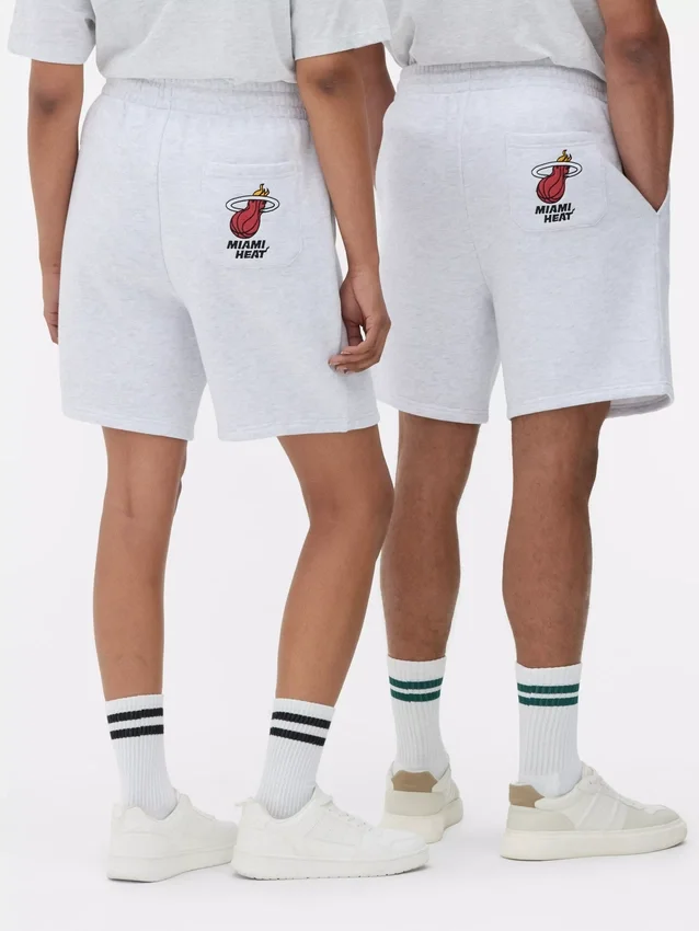 Pantalones cortos con cordón de los Miami Heat de la NBA