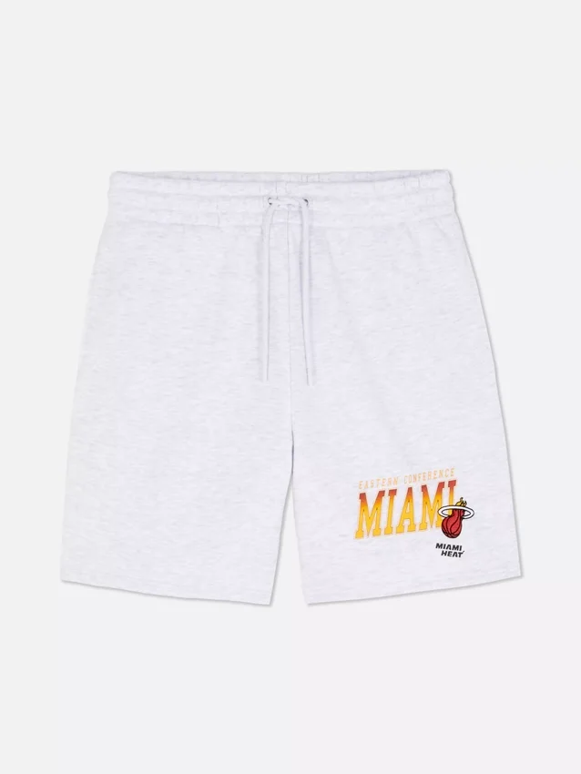Pantalones cortos con cordón de los Miami Heat de la NBA
