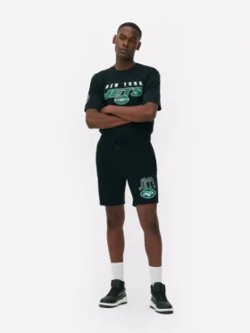 Pantalones cortos con cordón de los New York Jets de la NFL