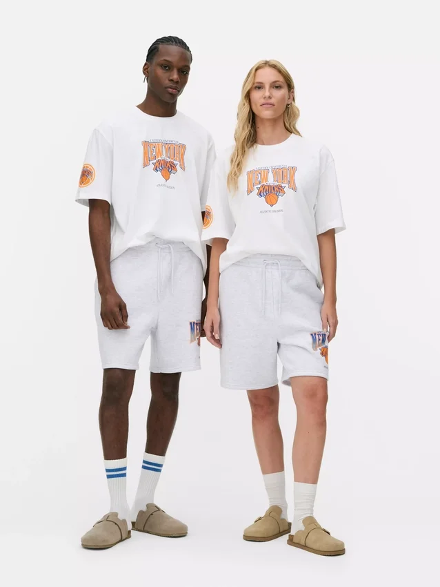 Pantalones cortos con cordón de los New York Knicks de la NBA