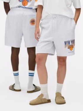 Pantalones cortos con cordón de los New York Knicks de la NBA