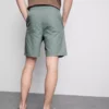 Pantalones cortos con cordón de mezcla de lino