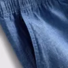 Pantalones cortos con cordón de mezcla de lino