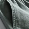 Pantalones cortos con cordón de mezcla de lino