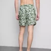 Pantalones cortos con cordón y estampado floral