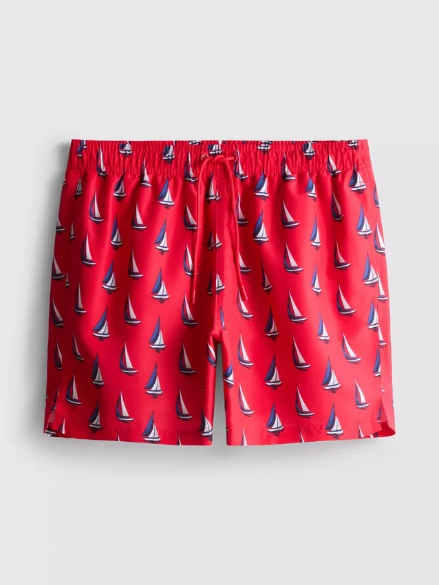 Pantalones cortos con diseño de velero