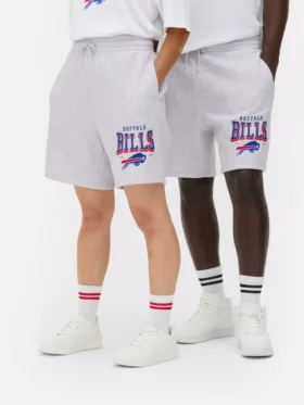 Pantalones cortos con el logotipo de los Buffalo Bills de la NFL