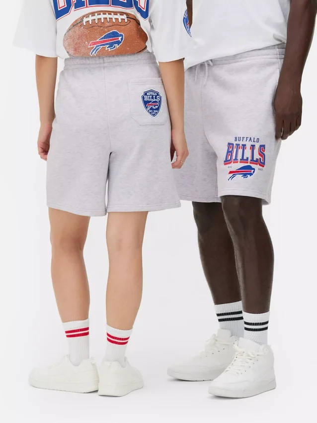 Pantalones cortos con el logotipo de los Buffalo Bills de la NFL