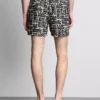 Pantalones cortos con estampado abstracto