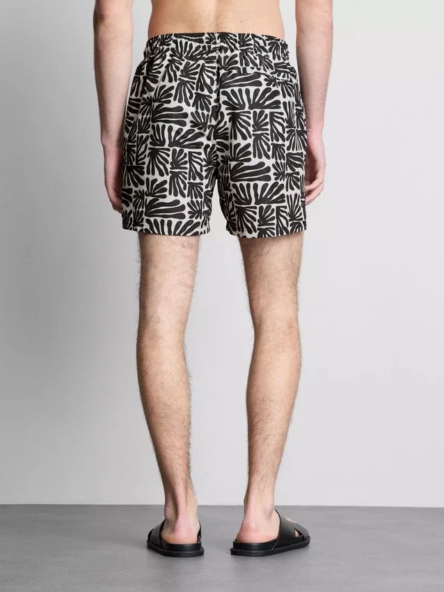 Pantalones cortos con estampado abstracto