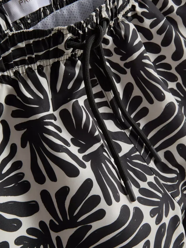 Pantalones cortos con estampado abstracto