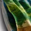 Pantalones cortos con estampado panorámico