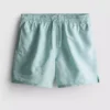 Pantalones cortos con hojas bordadas