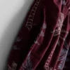 Pantalones cortos con palmeras bordadas