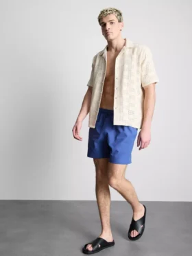 Pantalones cortos con textura
