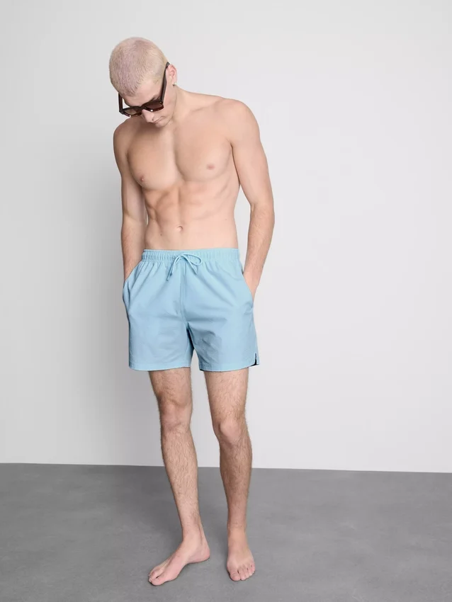 Pantalones cortos con textura