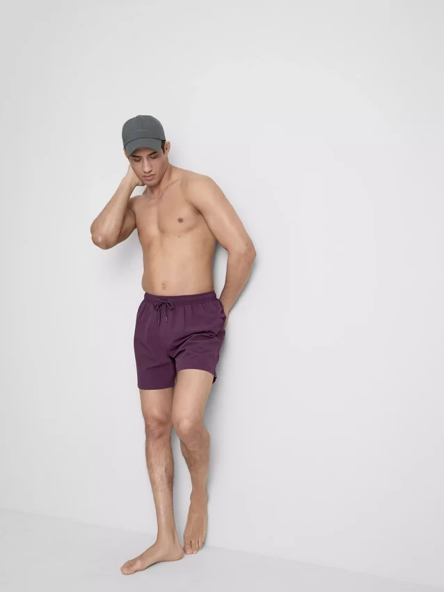 Pantalones cortos con textura