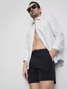 Pantalones cortos con textura