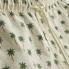 Pantalones cortos con textura de palmeras