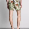 Pantalones cortos con textura de selva