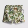 Pantalones cortos con textura de selva