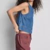 Pantalones cortos de algodón con cordón y cuentas