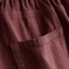 Pantalones cortos de algodón con cordón y cuentas