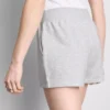 Pantalones cortos de algodón con dobladillo abierto