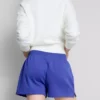 Pantalones cortos de algodón con dobladillo abierto