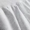 Pantalones cortos de algodón con dobladillo abierto