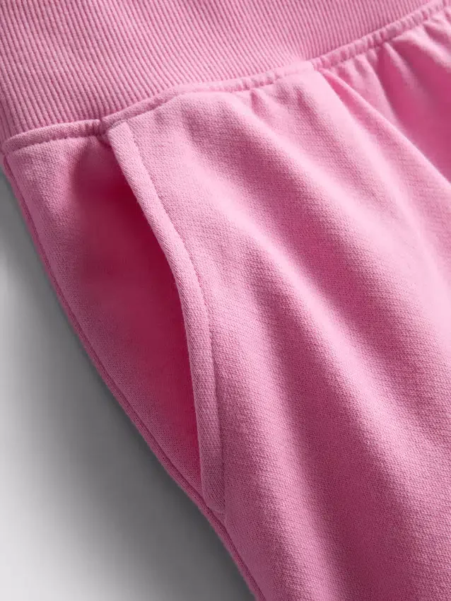 Pantalones cortos de algodón con dobladillo abierto